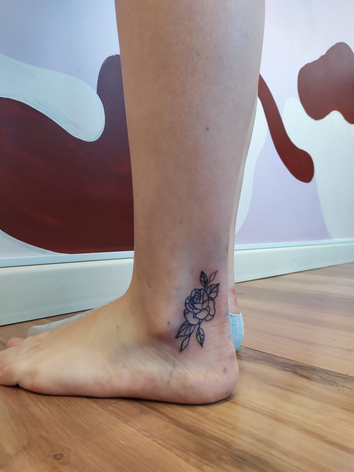 rosa-stilizzato caviglia
